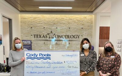 Cody Pools Announces $40,000 Donation To The Texas Oncology Foundation