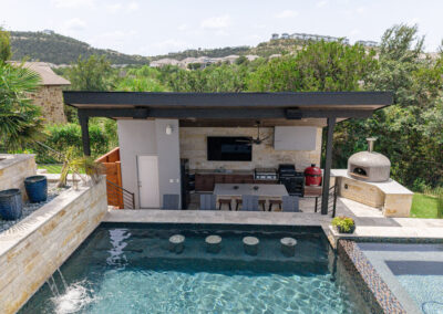 outdoor pool bar