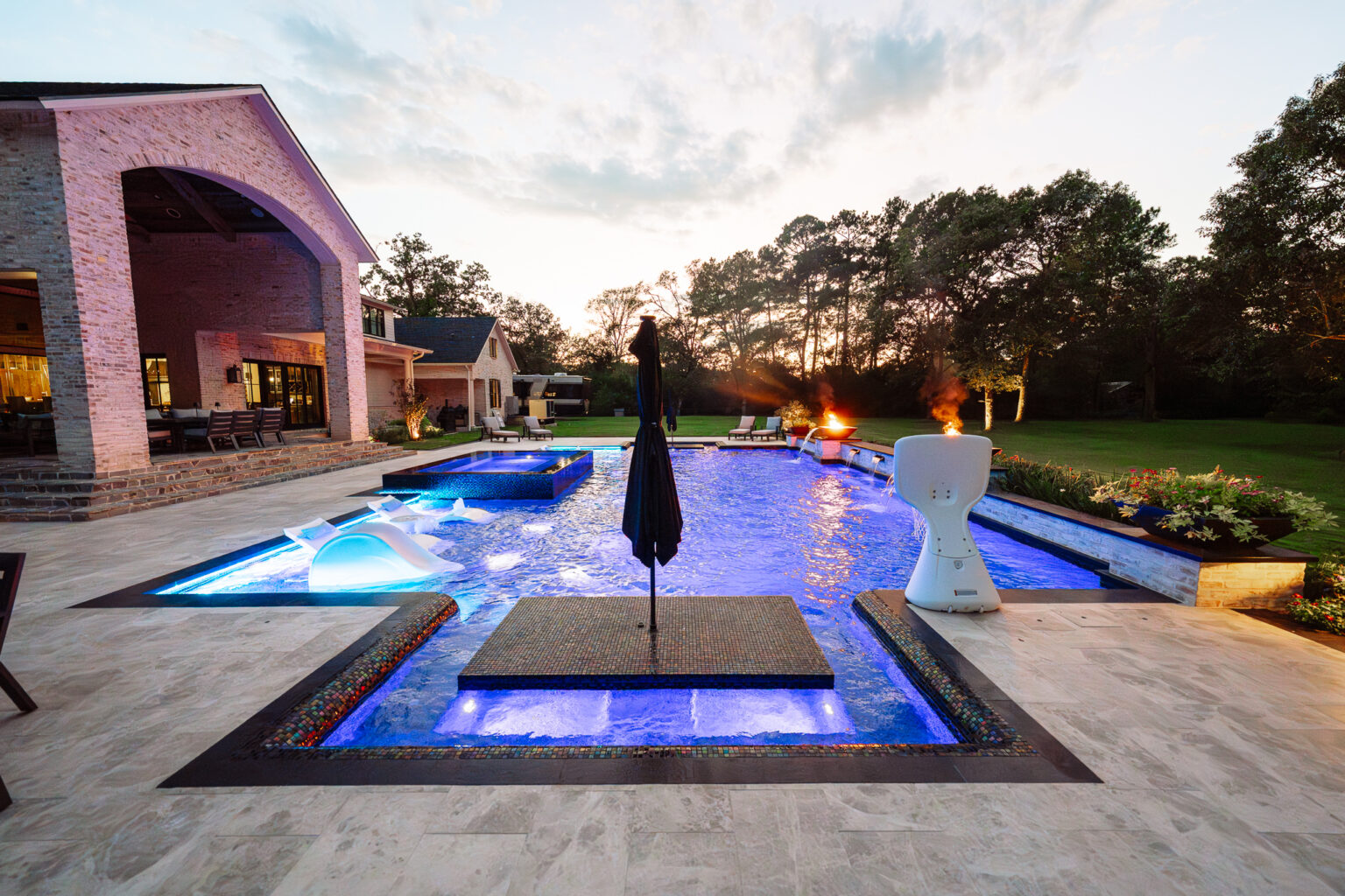 large custom pool