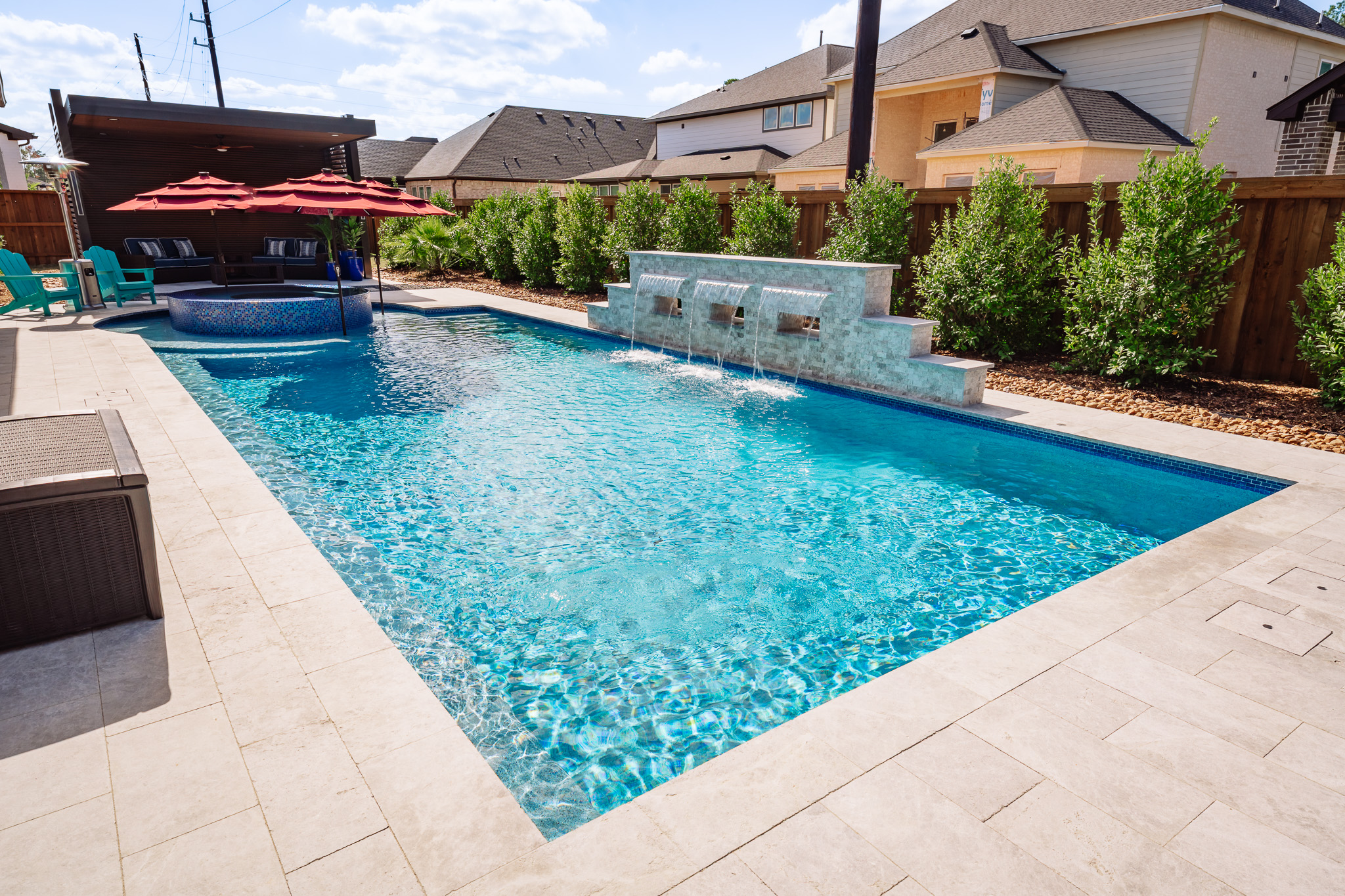 Large Custom Pool in Texas
