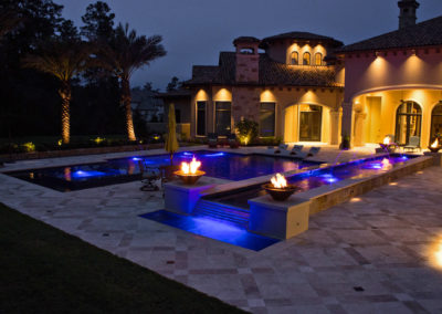 Geometric Pool in Conroe